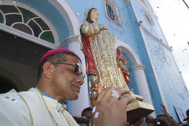 
        
            Fiéis celebram o Círio de Nossa Senhora do Ó, em Mosqueiro
        
    