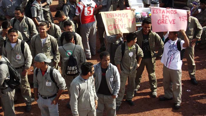 
        
            Operários paralisam em quatro cidades do Pará
        
    