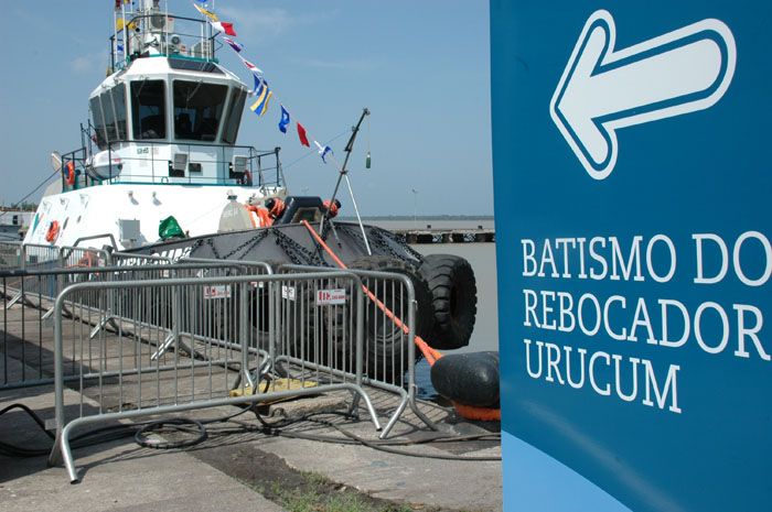 
        
            Lançamento do rebocador Urucum
        
    