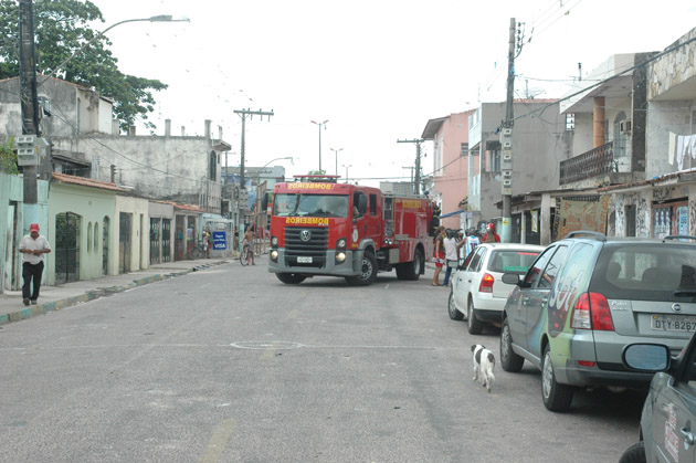 Principio de incêndio no Jurunas causa pânico nos