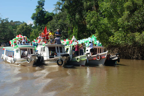 
        
            Círio fluvial homenageou Santa Rita de Cássia
        
    