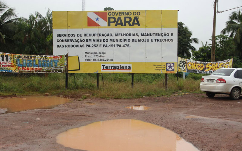 
        
            População paraense protesta contra demora em obras de ponte
        
    