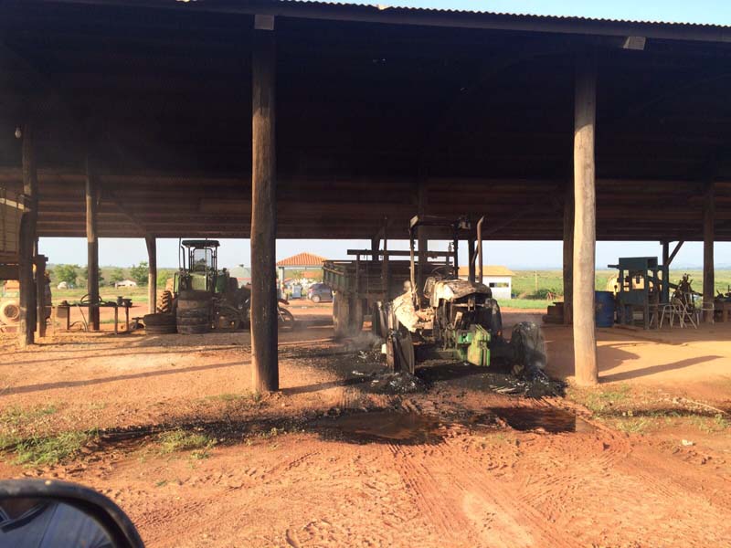 
        
            Fazenda Cedro volta a ser alvo de ataques
        
    