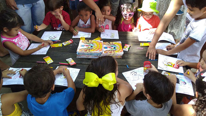 
        
            Mural Cultural: oficinas, espetáculos e apresentações encantam crianças e adultos
        
    