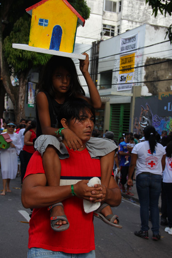 
        
            O sacrifício em nome da gratidão à Santa
        
    