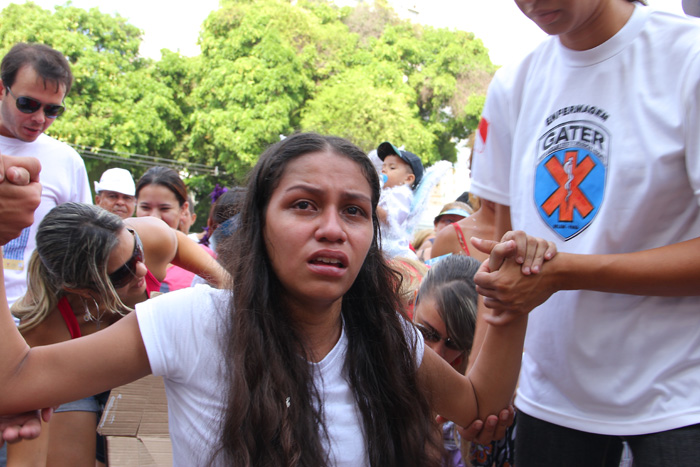 
        
            O sacrifício em nome da gratidão à Santa
        
    