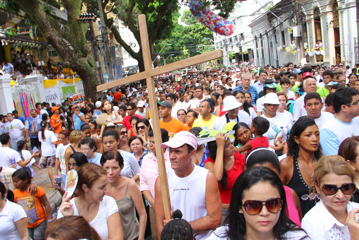 
        
            O sacrifício em nome da gratidão à Santa
        
    