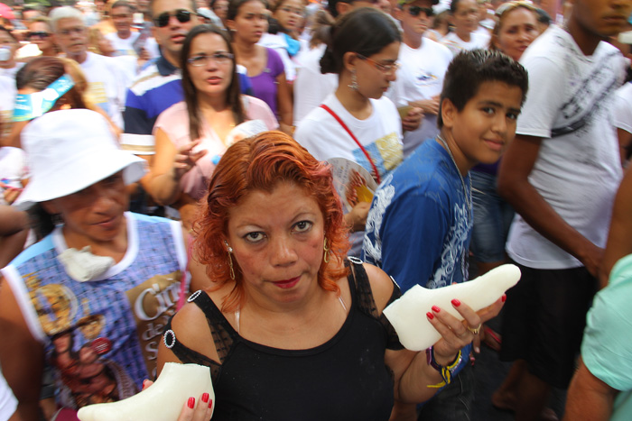 
        
            O sacrifício em nome da gratidão à Santa
        
    