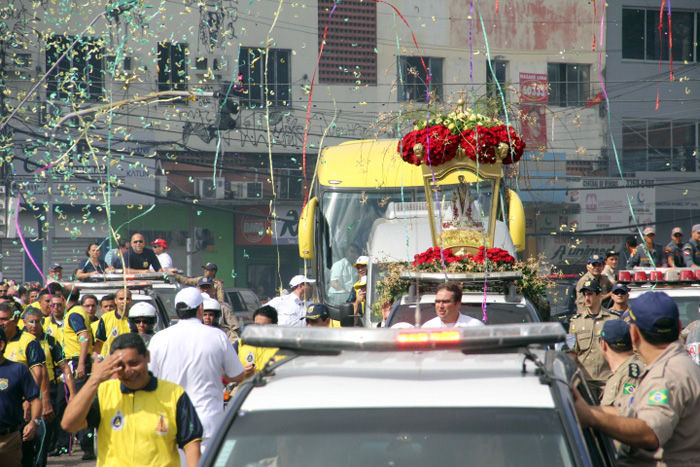 
        
            Traslado levará imagem até Ananindeua
        
    