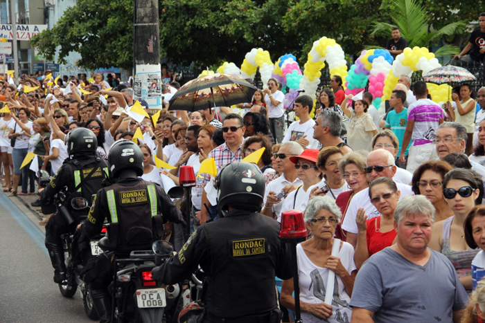 
        
            Traslado levará imagem até Ananindeua
        
    