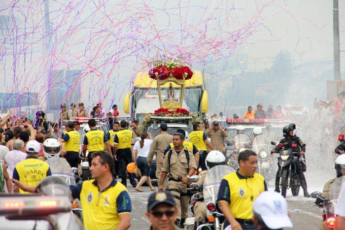 
        
            Traslado levará imagem até Ananindeua
        
    