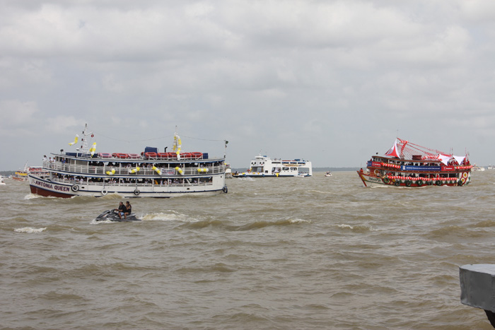 
        
            Romaria fluvial: Centenas acompanharam o Círio das Águas
        
    