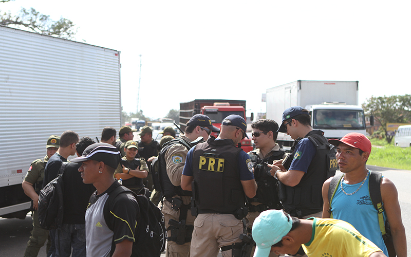 
        
            Manifestantes interditam BR-316 em Marituba
        
    