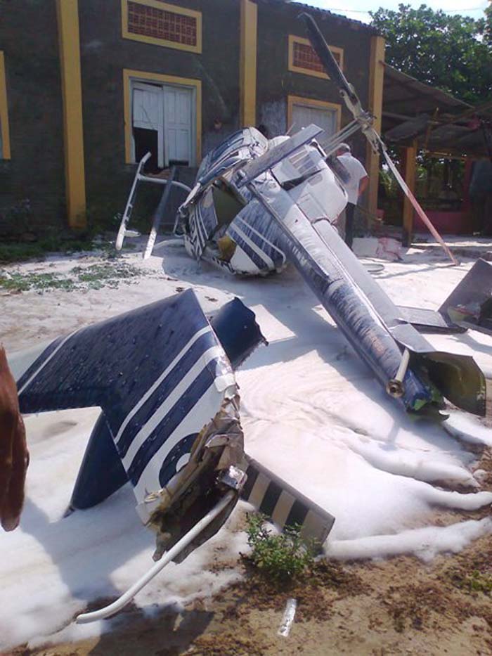 
        
            Helicóptero cai sobre uma igreja em Itaituba
        
    