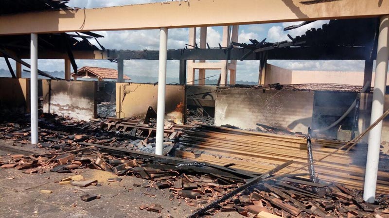 
        
            Veja fotos da destruição na fazenda Mutamba
        
    