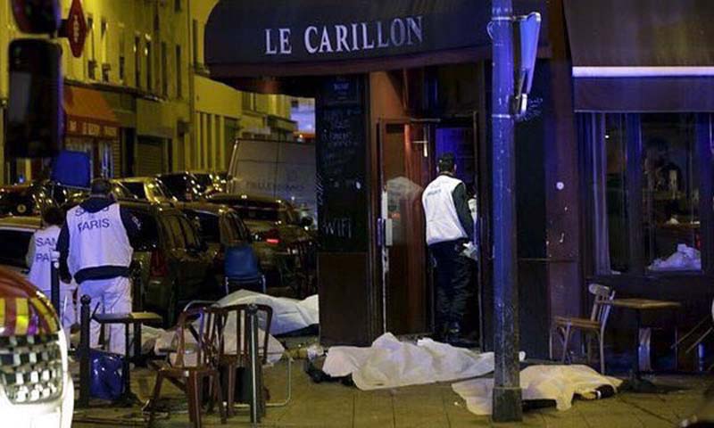 Ataques terroristas deixam mortos em Paris