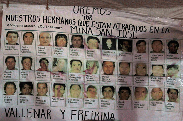 
        
            Resgate dos mineiros soterrados no Chile
        
    