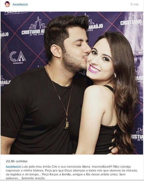 
        
            Famosos lamentam morte de Cristiano Araújo
        
    