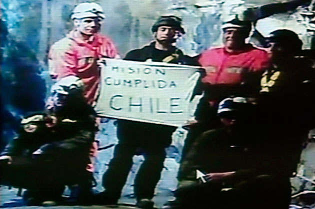 
        
            Resgate dos mineiros soterrados no Chile
        
    
