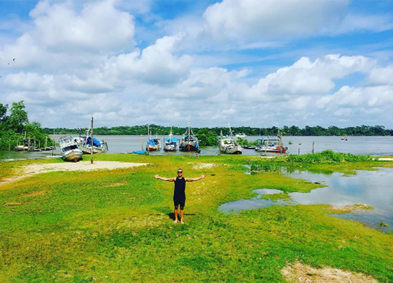 
        
            Jonathan Haagensen se encanta com as belezas do Pará 
        
    
