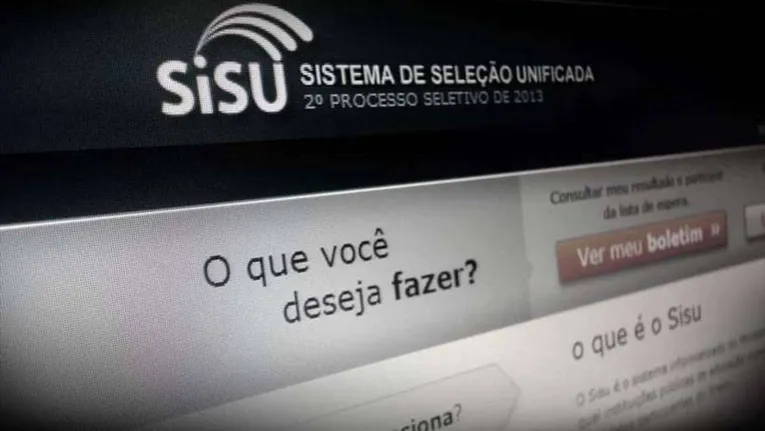 MEC abre consulta
para vagas no Sisu nesta quinta-feira