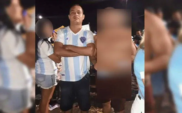 William aparece ao lado de um amigo em vídeo que circula em grupos. 