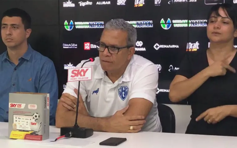 Hélio dos Anjos se apresenta na Curuzu e quer dar a volta por cima bicolor