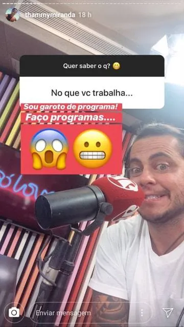 O famoso respondeu todas as perguntas dos internautas sem rodeio.
