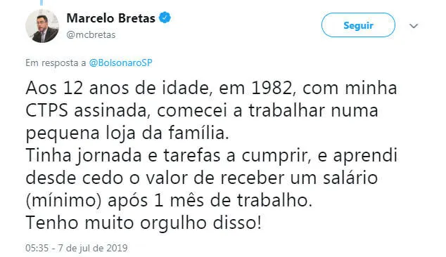 Filho de Bolsonaro apoia trabalho na infância, ganha apoio de famosos e acende debate sobre tema