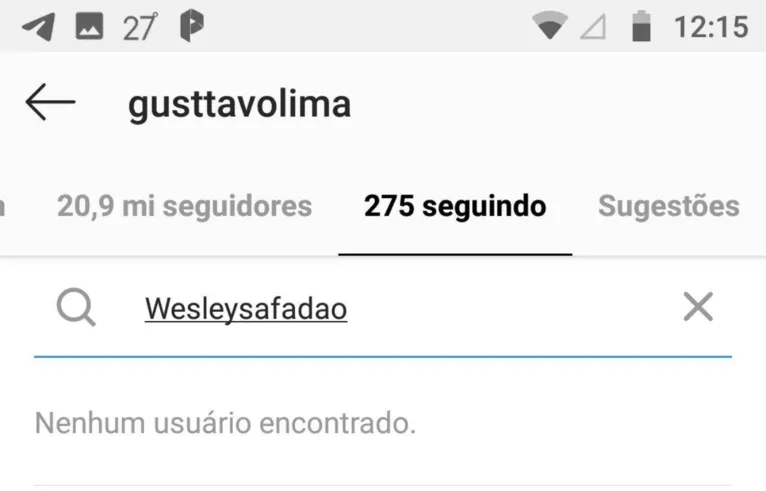 Gusttavo Lima se revolta com Wesley Safadão e expõe o cantor
publicamente 