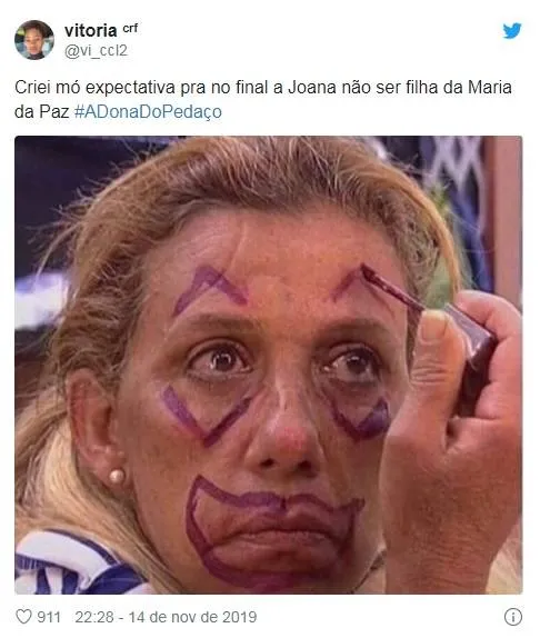 Resultado de DNA de Joana e Maria da Paz vira piada na internet