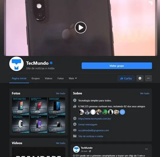Facebook disponibiliza Modo Escuro para usuários. Veja como fica!