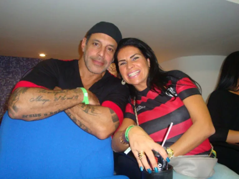 Solange Gomes e Alexandre Frota