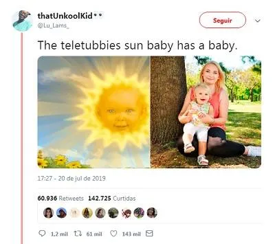 A atriz que fazia o sol em Teletubbies teve um bebê? Vem saber mais sobre essa história