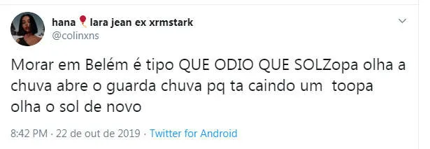 Ruas alagadas, trânsito intenso e muita reclamação após chuva torrencial em Belém