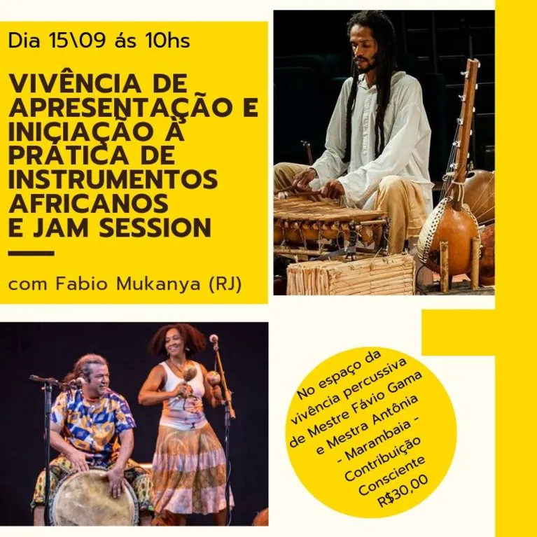 Encontro apresenta música com espiritualidade no bairro da Marambaia