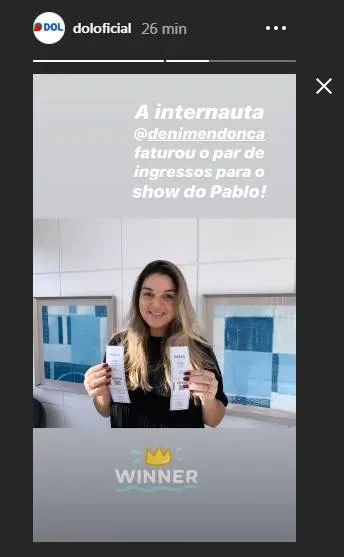 Veja quem ganhou os ingressos para os shows do cantor Pablo e do grupo Jota Quest