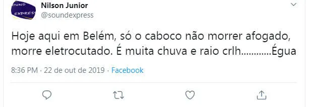 Ruas alagadas, trânsito intenso e muita reclamação após chuva torrencial em Belém