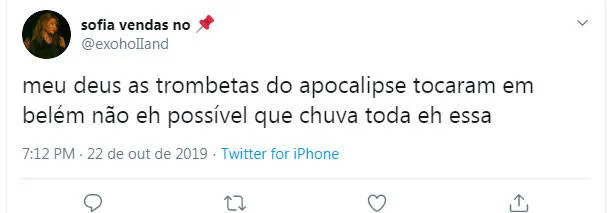 Ruas alagadas, trânsito intenso e muita reclamação após chuva torrencial em Belém