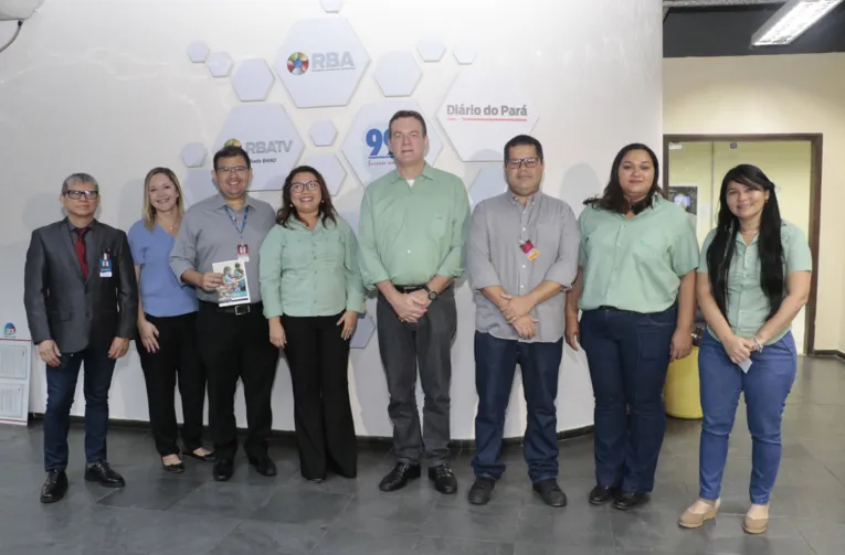 Representantes da
Vale apresentam projeto inovador durante visita na redação da RBA