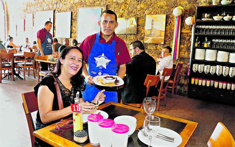 A comida conquistou a maranhense Andreia Farias.