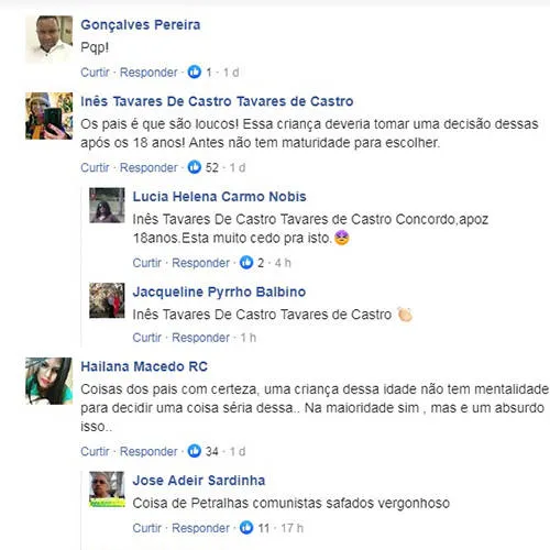 Criança de 8 anos muda de gênero, recebe o apoio dos pais e a atitude revolta; veja!