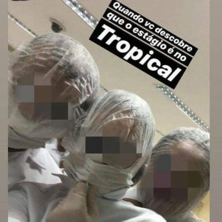 Estudantes de enfermagem zombam de portadores do vírus HIV em hospital 