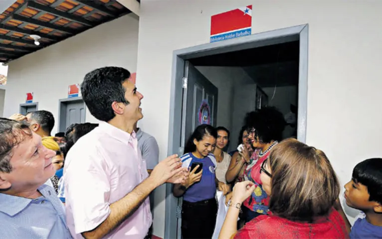 Nova Biblioteca da Penhalonga, em Vigia, recebeu o nome do governador.