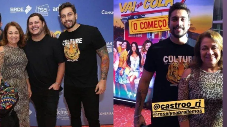 Marcus Majella, Guilherme Castro e Rosely Cabral