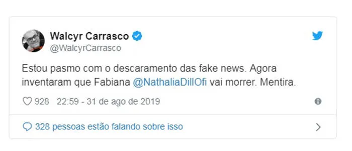 'A Dona do Pedaço': autor garante que Fabiana não será morta na trama