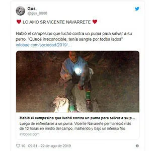 Homem sobrevive após lutar com onça-parda para salvar cachorro