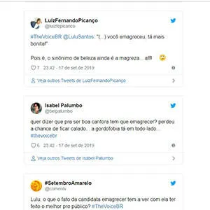 Lulu Santos faz comentário gordofóbico e acaba recebendo críticas na web
