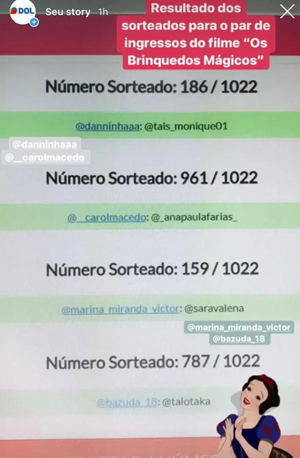 Veja os ganhadores dos ingressos para o filme 'Os Brinquedos Mágicos'