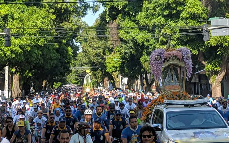 Ciclo Romaria chega na Praça Santuário